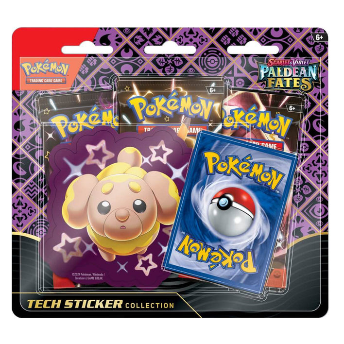 Paldean Fates Tech Sticker Blister